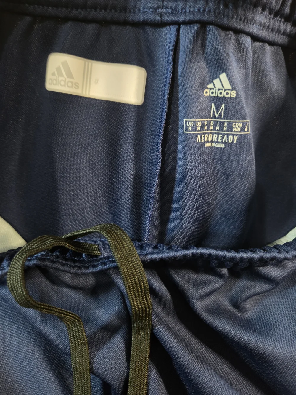 Adidas Tiro 21 Aeroready Track Pants Navy with White and Orange Size M